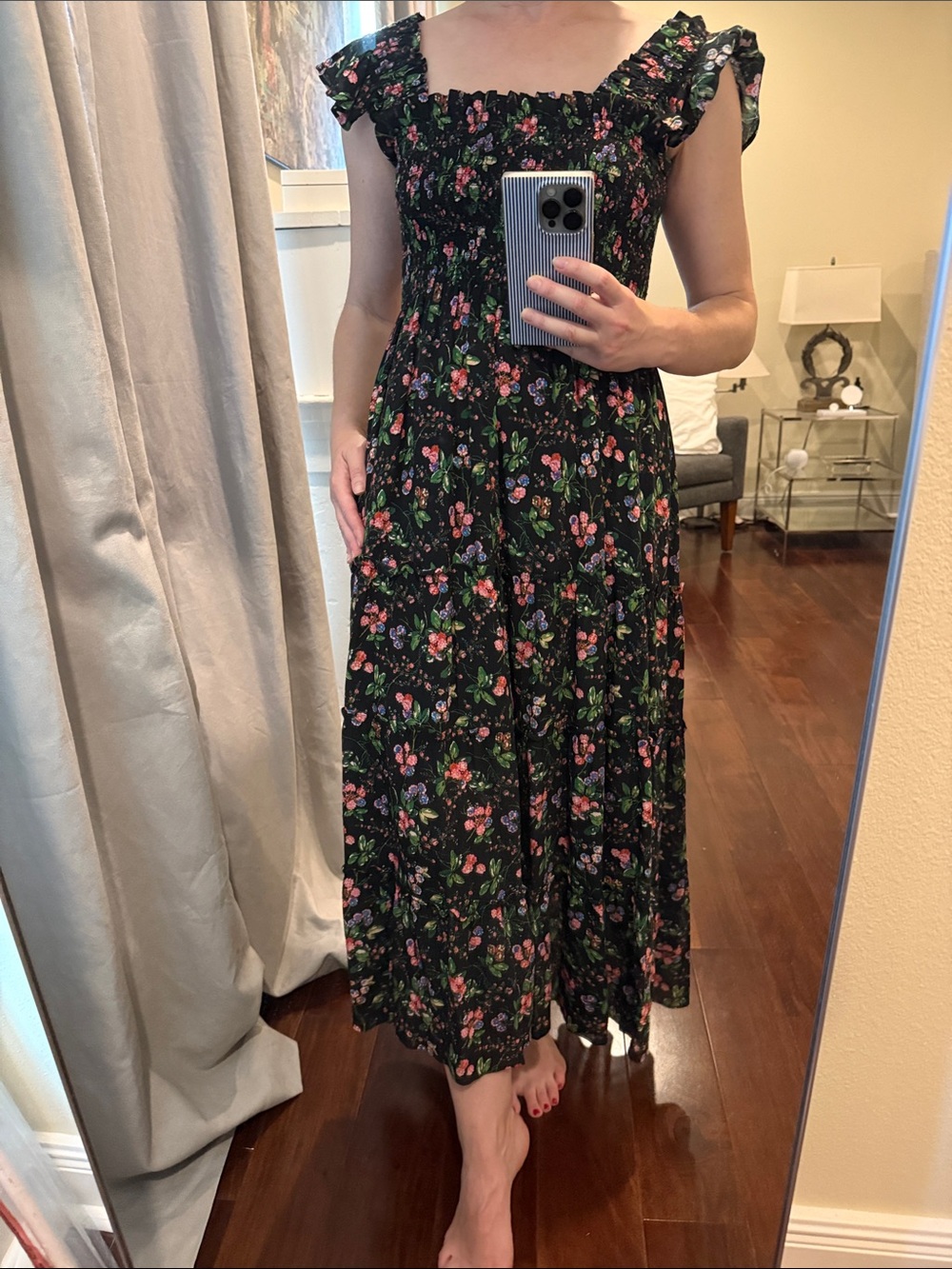 Hill house home floral nap dress